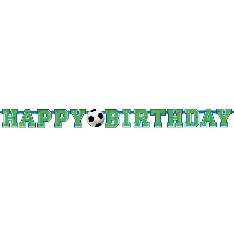Riethmüller Partykette Fußball Happy Birthday 130x10cm