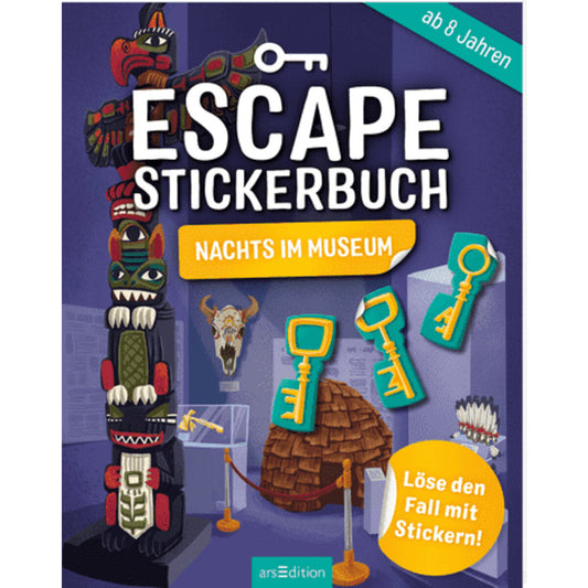 ars Edition Escape-Stickerbuch – Nachts im Museum