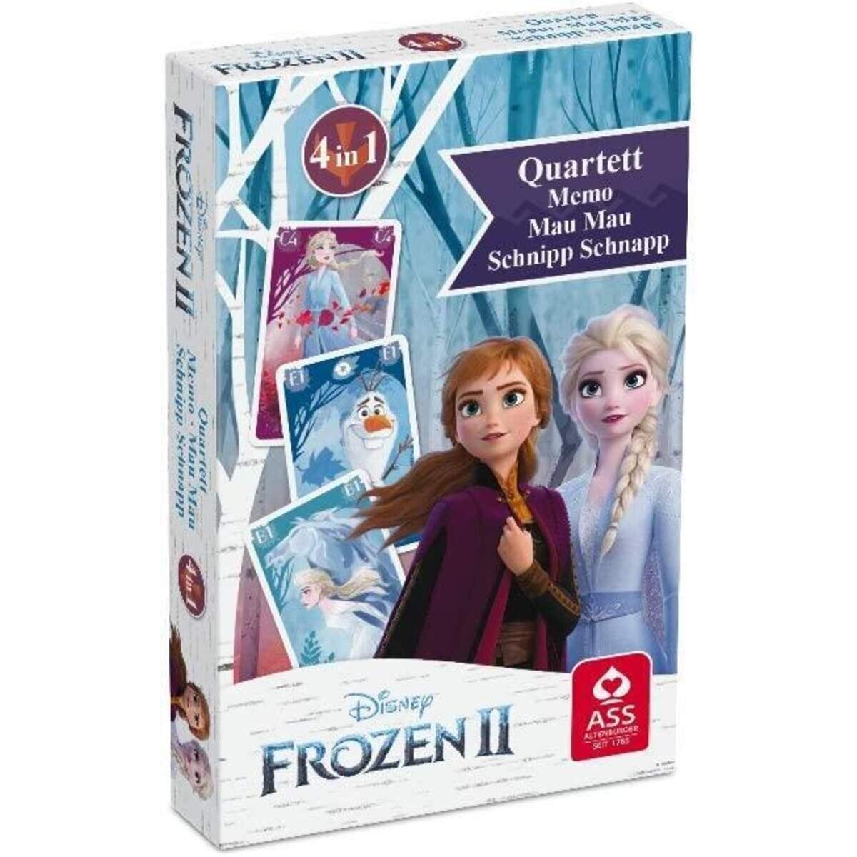 Cartamuni Disney Die Eiskönigin - Quartett 4 in 1