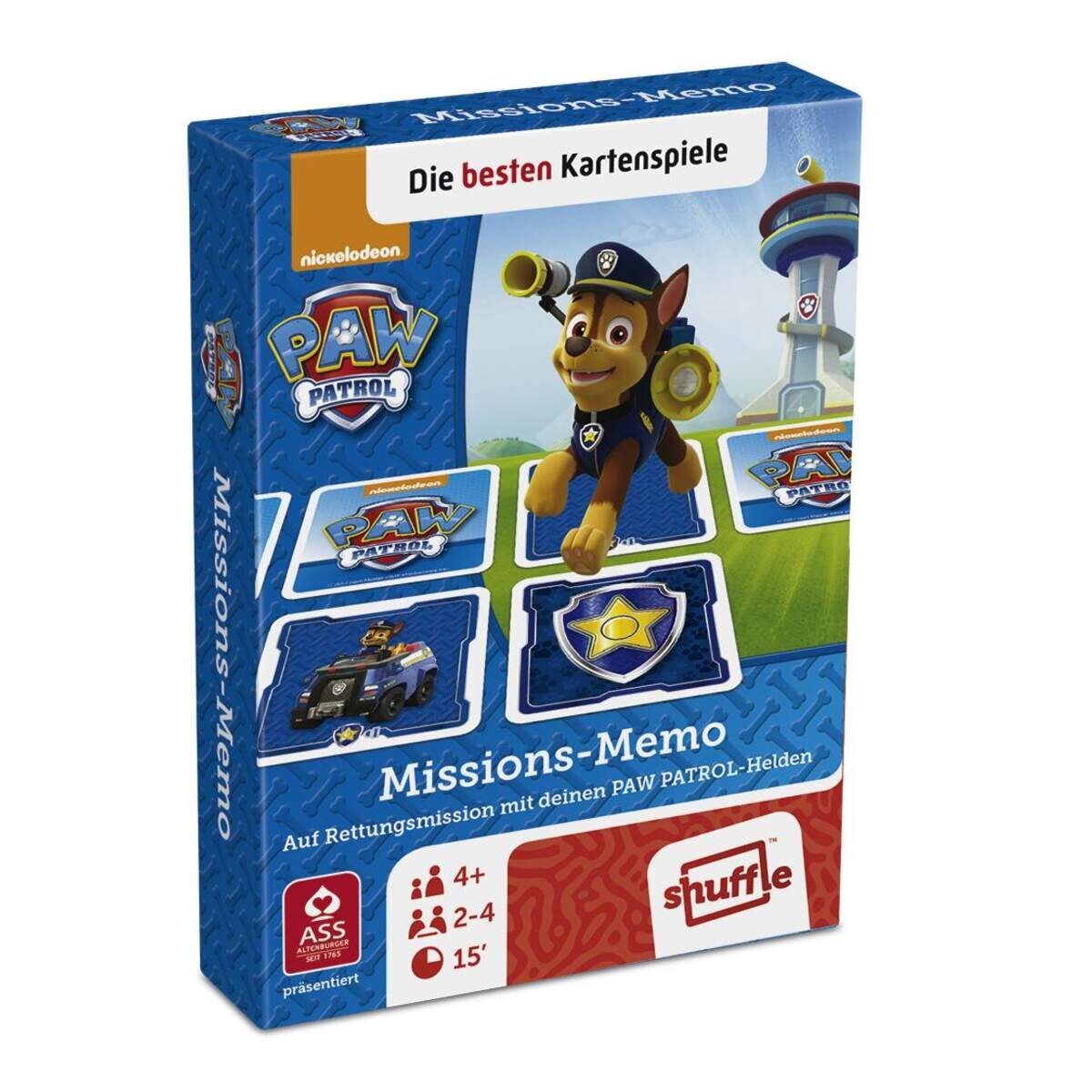 Shuffle PawPatrol Missions Memo
