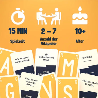 ATM Gaming QuickStop - Das Buchstaben-Duell ab 3 Spieler