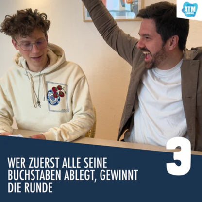 ATM Gaming QuickStop - Das Buchstaben-Duell ab 3 Spieler