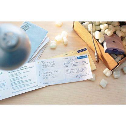 Avery Zweckform 1020 Kurzbrief, 1/3 A4, mit Blaupapier, 100 Blatt