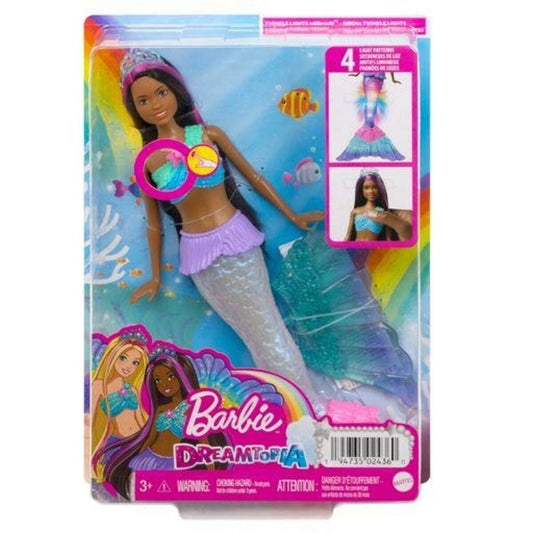 Barbie Brooklyn Zauberlicht Meerjungfrau Puppe (leuchtet), Barbie Dreamtopia