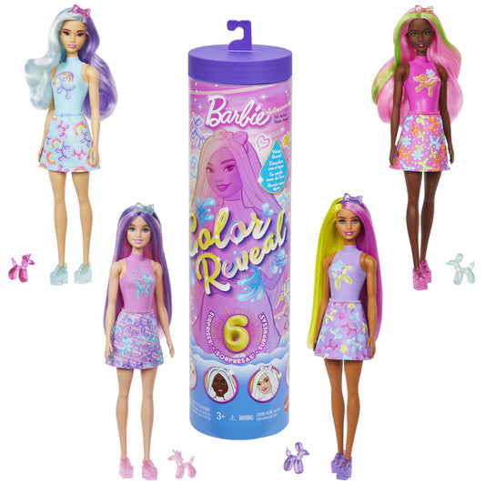Barbie Color Reveal Barbie Balloon Animals Series, sortiert