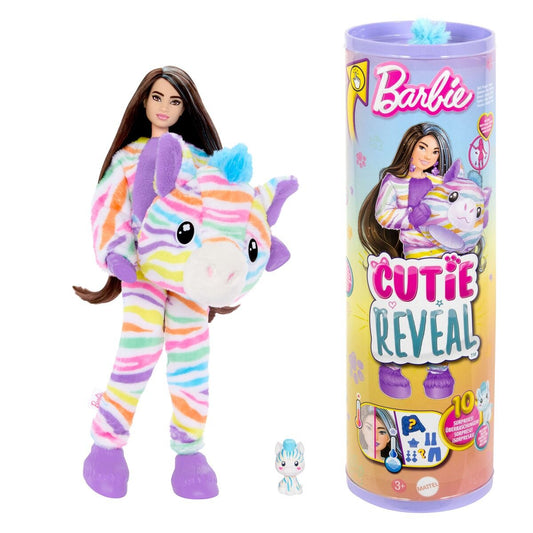 Barbie Cutie Reveal Barbie Color Dream Series - Zebra