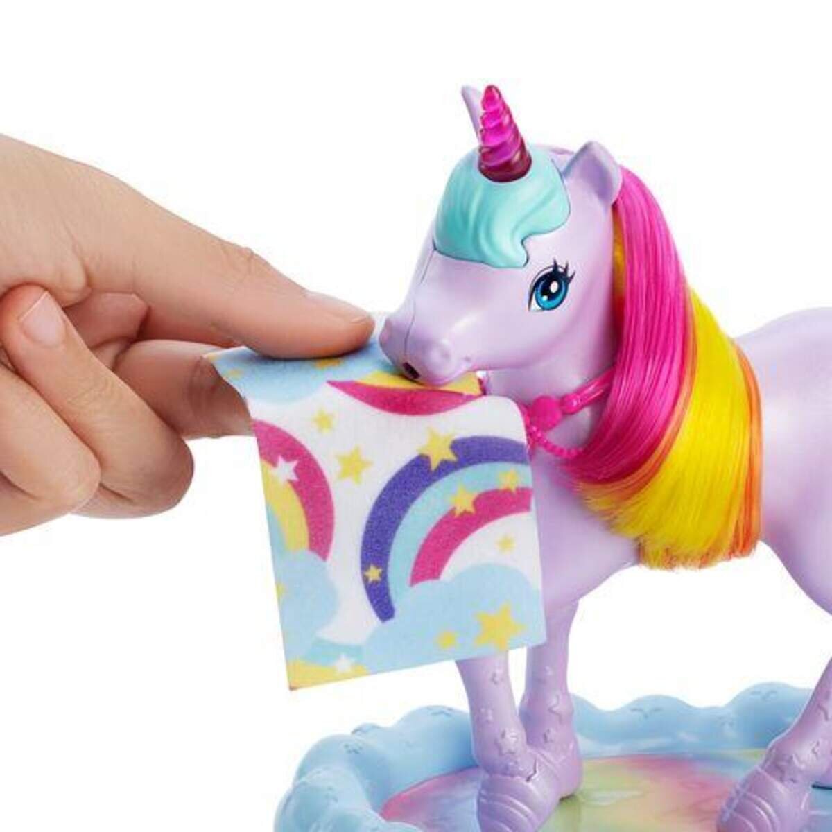 Barbie Dreamtopia Prinzessin Puppe inkl. Einhorn mit Farbwechsel, Set