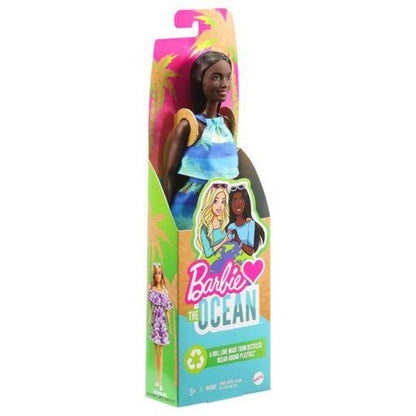 Barbie Loves the Ocean - Malibu Barbie 50th Anniversary Puppe, 1 Stück, 3-fach sortiert