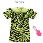Barbie Moden-Sortiment mit Puppenkleidern, 1 Outfit & 2 Accessoires für Barbie Puppen, sortiert
