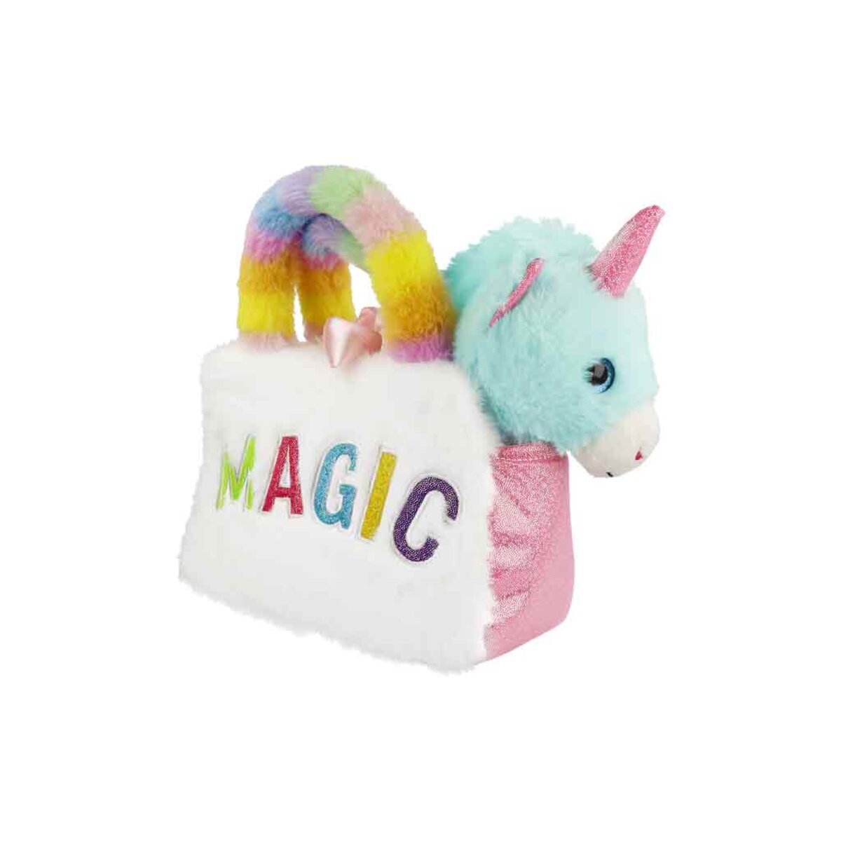 bb Klostermann Cutie-Handtasche mit Einhorn hellblau