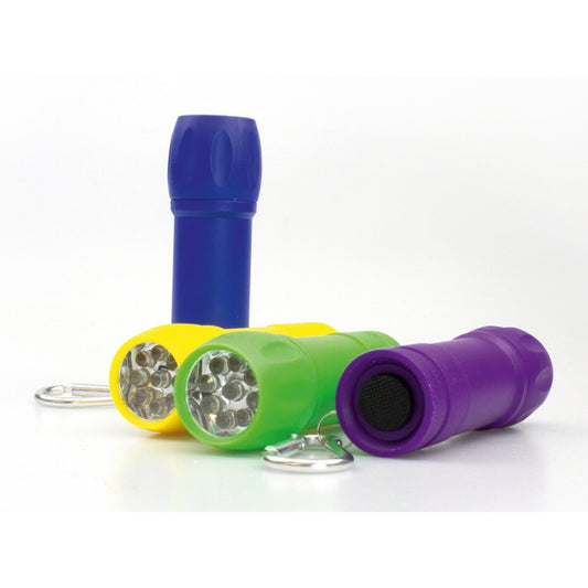 beleduc Taschenlampe „Entdecker LED-Licht“, 1 Stück, 4-fach sortiert