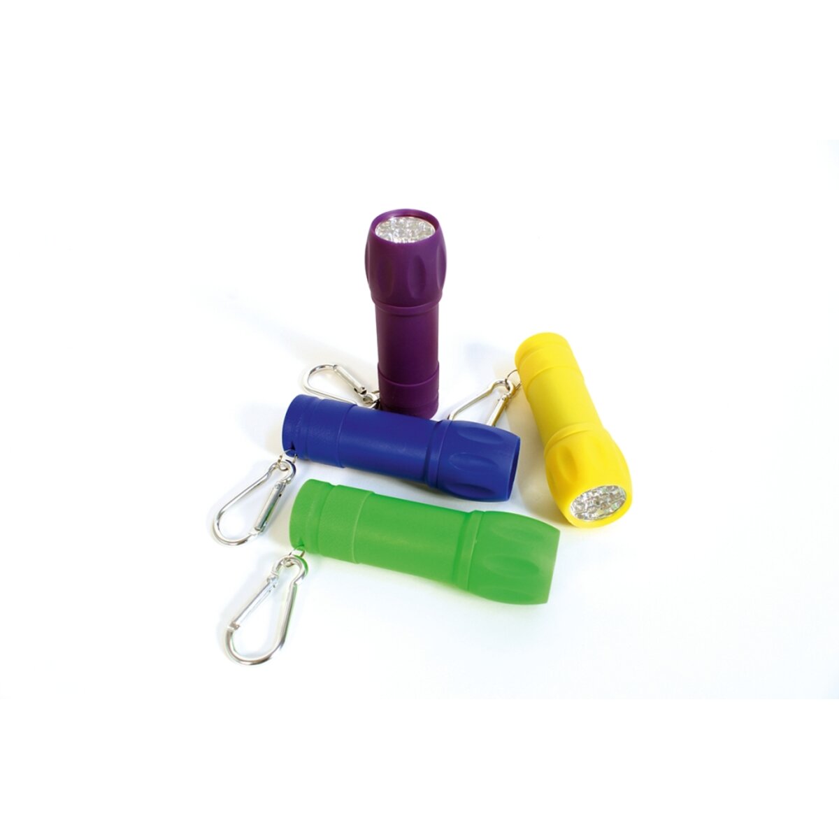 beleduc Taschenlampe „Entdecker LED-Licht“, 1 Stück, 4-fach sortiert