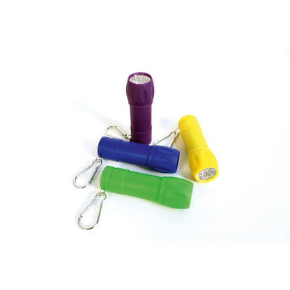 beleduc Taschenlampe „Entdecker LED-Licht“, 1 Stück, 4-fach sortiert