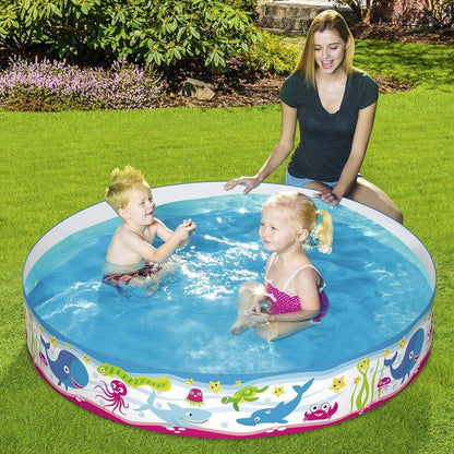 Bestway FillN Fun Planschbecken "Unterwasserwelt" 152 x 25 cm