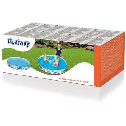 Bestway FillN Fun Planschbecken "Unterwasserwelt" 152 x 25 cm