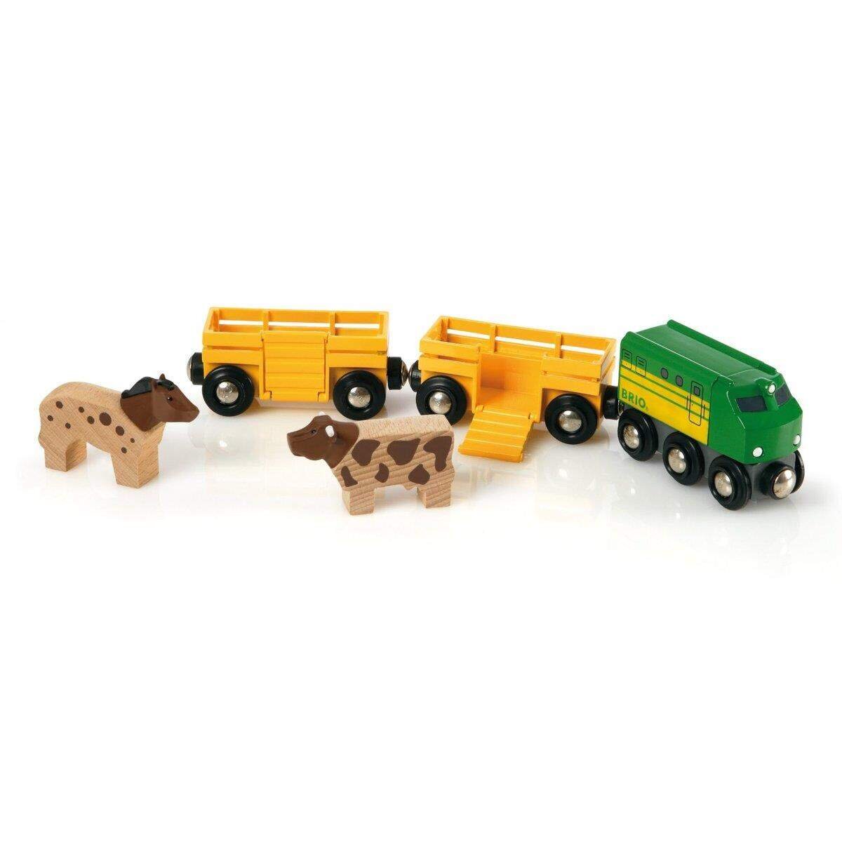BRIO World Bauernhof-Zug