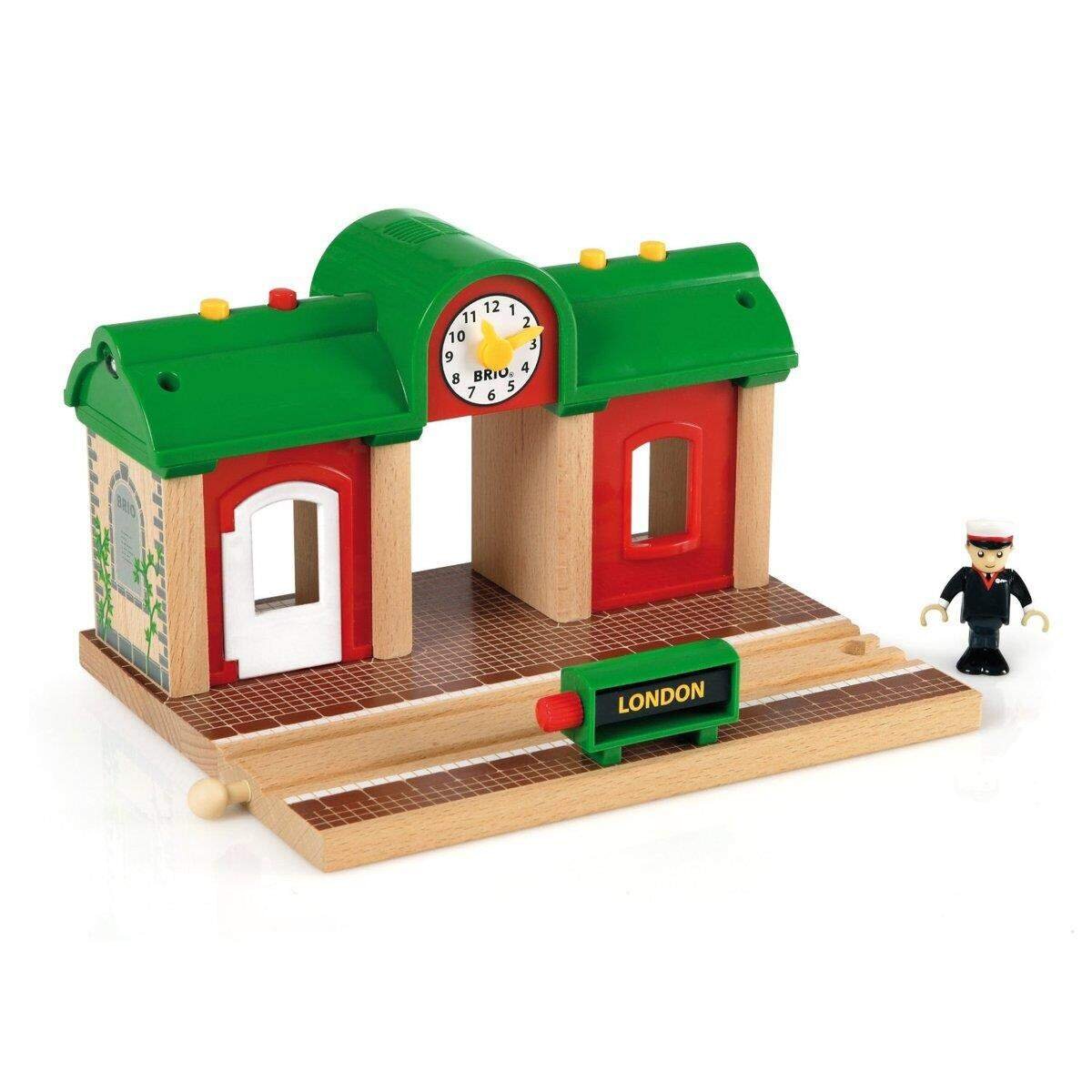 BRIO World Sprechender Bahnhof