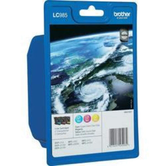 Brother Tintenpatronen LC-985 Multipack (je 1x cyan, magenta, yellow)