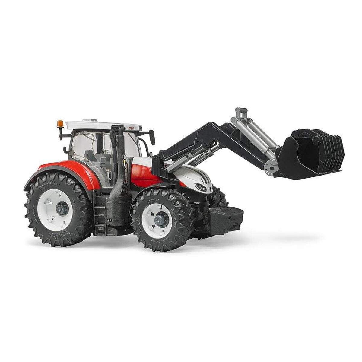 BRUDER® 03181 Steyr 6300 Terrus CVT mit Frontlader