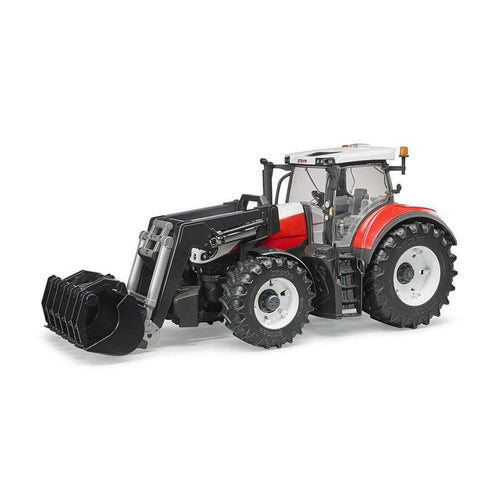 BRUDER® 03181 Steyr 6300 Terrus CVT mit Frontlader