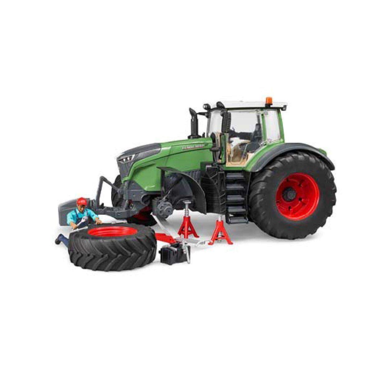 BRUDER® Traktor Fendt 1050 Vario mit Mechaniker und Werkstattausstattung