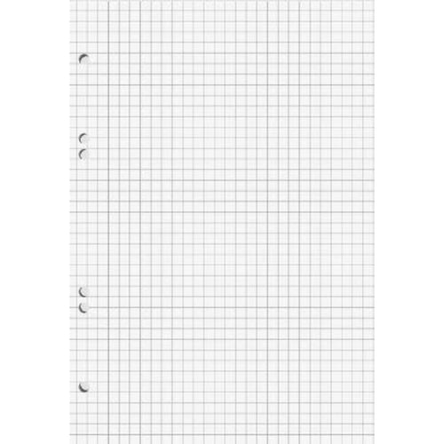 BRUNNEN Collegeblock Student, A5, 80 Blatt, gelocht, kariert