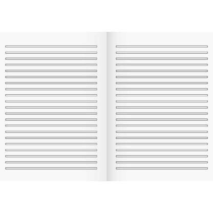 BRUNNEN Schulheft A4, liniert, Lineatur 3, 32 Blatt