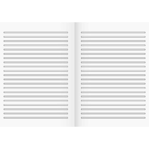 BRUNNEN Schulheft A4, liniert, Lineatur 3, 32 Blatt