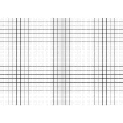 BRUNNEN Schulheft Young Vivendi A5, kariert, Liniatur 7, 16 Blatt