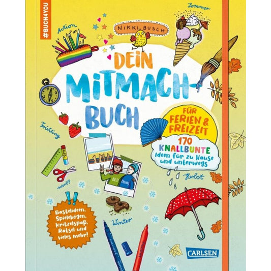 Carlsen Verlag #buch4you Dein Mitmach-Buch