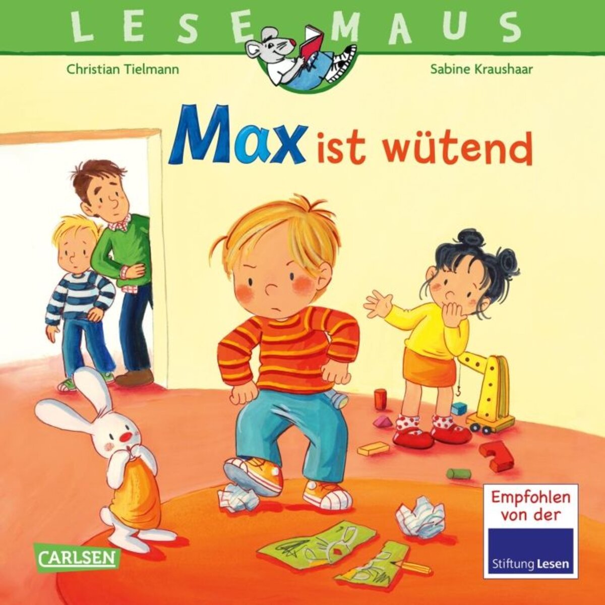 Carlsen Verlag LESEMAUS 153: Max ist wütend