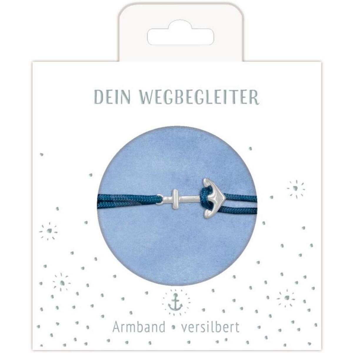 Coppenrath Verlag Armband mit Ankeranhänger (versilbert)