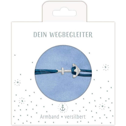 Coppenrath Verlag Armband mit Ankeranhänger (versilbert)