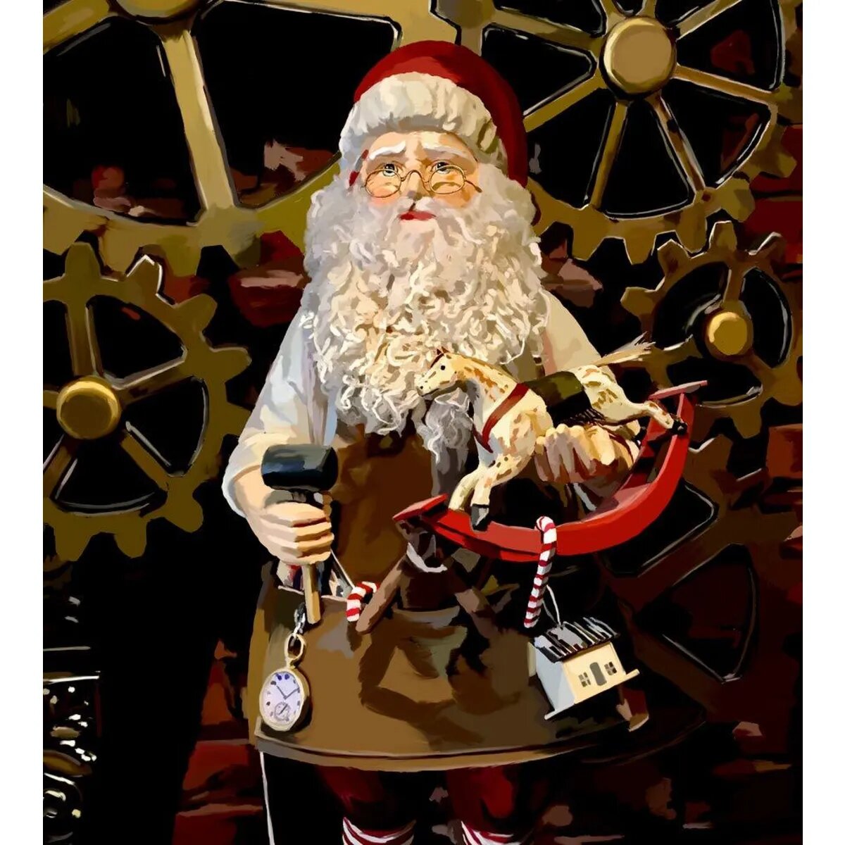 Coppenrath Verlag Christmas Imaginarium, Wand-Adventskalender