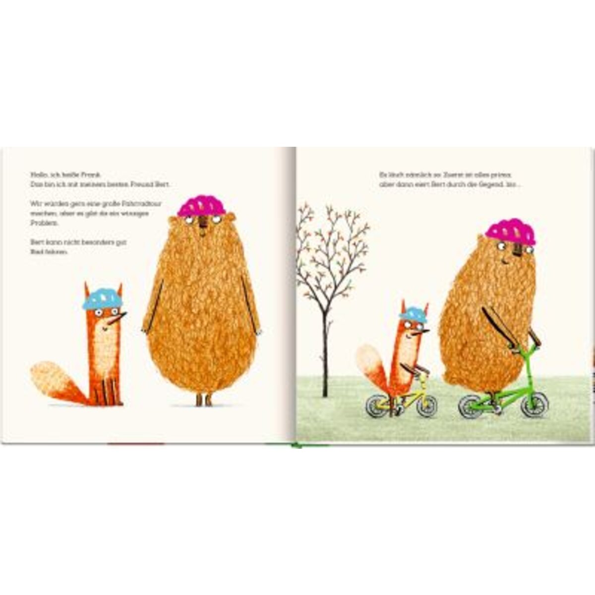 Coppenrath Verlag Frank und Bert (Band 3) - Die Sache mit dem Fahrradfahren