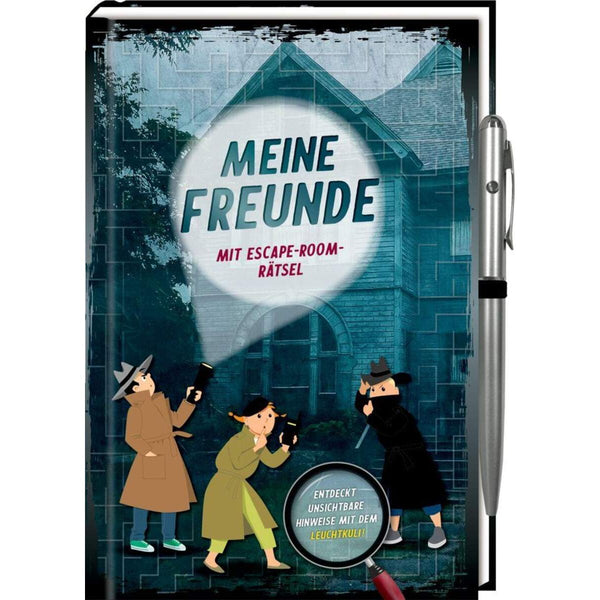 Coppenrath Verlag Freundebuch: Meine Freunde - Mit Escape-Room-Rätsel