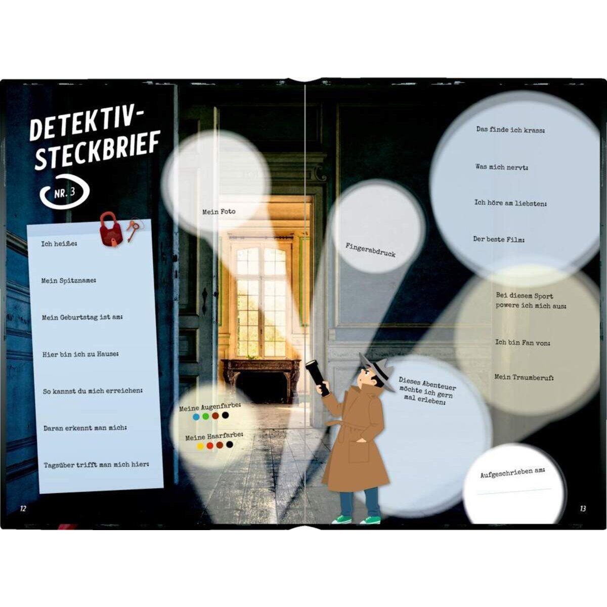 Coppenrath Verlag Freundebuch: Meine Freunde - Mit Escape-Room-Rätsel