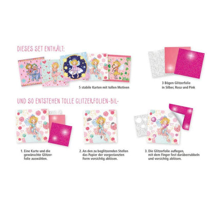 Coppenrath Verlag Glitzerfolien-Bilder Prinzessin Lillifee