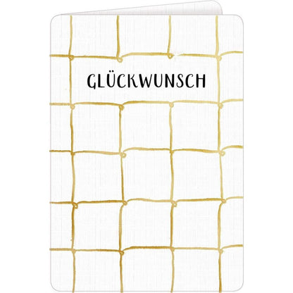 Coppenrath Verlag Grußkarte mit Kuvert All about black & white, 1 Stück, 6-fach sortiert