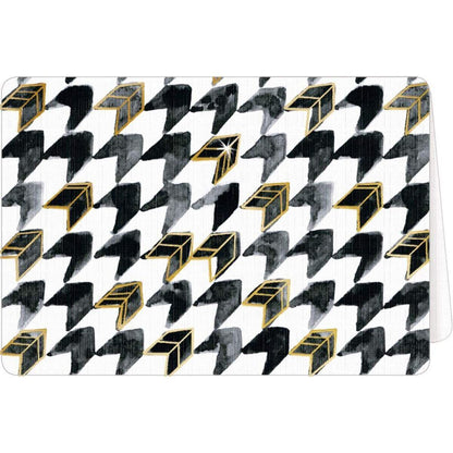 Coppenrath Verlag Grußkarte mit Kuvert All about black & white, 1 Stück, 6-fach sortiert