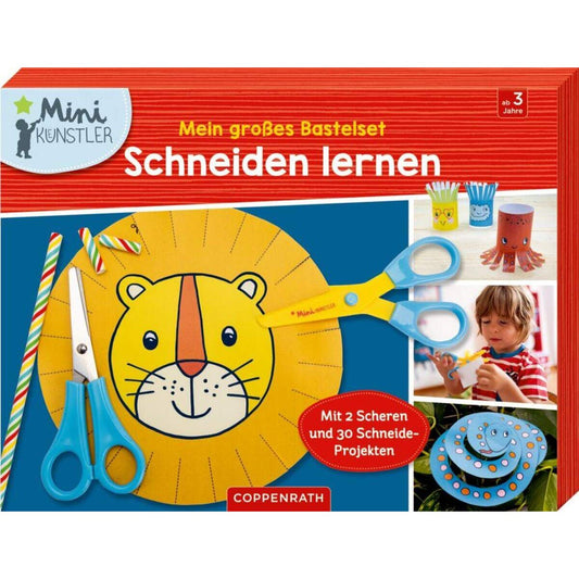 Coppenrath Verlag Mein großes Bastelset - Schneiden lernen (Mini-Künstler)