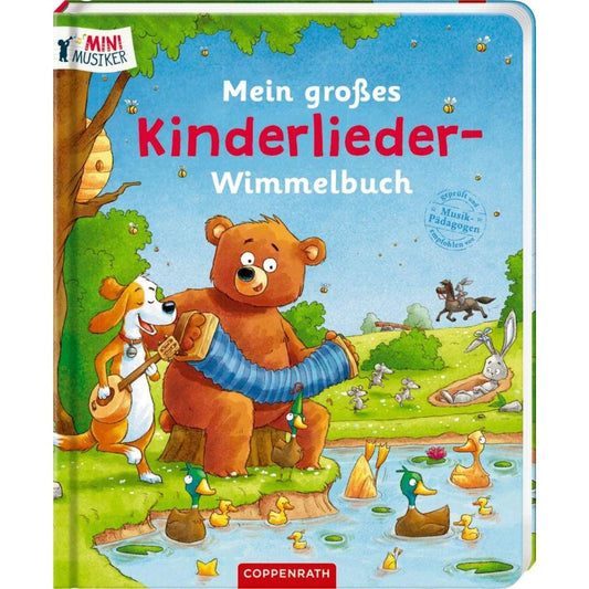 Coppenrath Verlag Mein großes Kinderlieder-Wimmelbuch (Mini-Musiker)