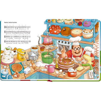 Coppenrath Verlag Mein großes Kinderlieder-Wimmelbuch (Mini-Musiker)