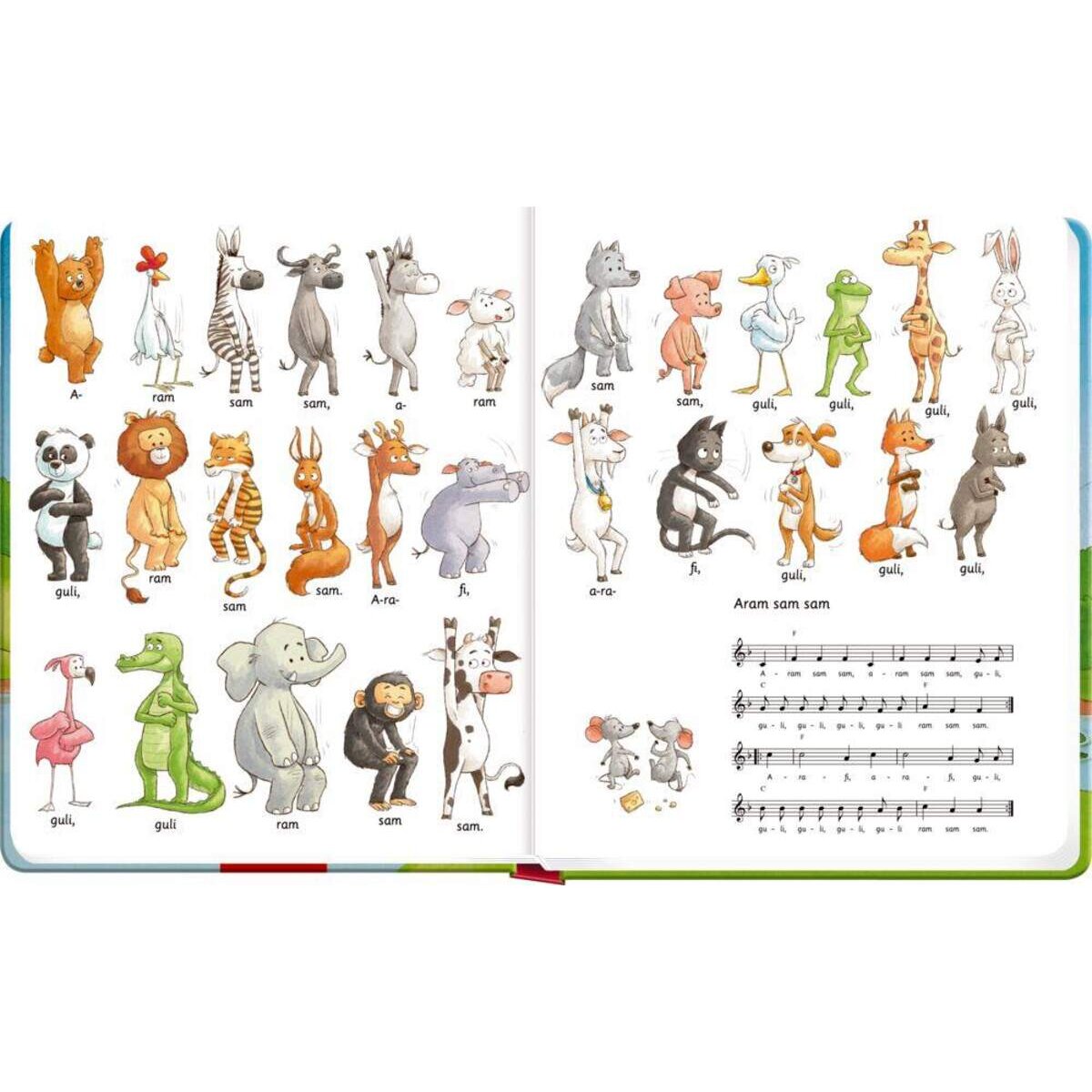 Coppenrath Verlag Mein großes Kinderlieder-Wimmelbuch (Mini-Musiker)