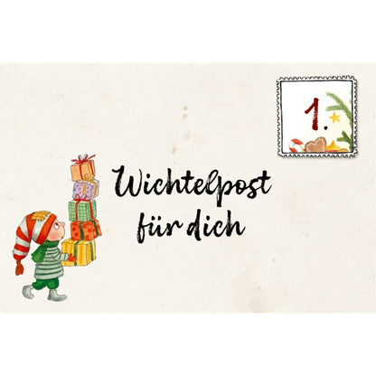 Coppenrath Verlag Mein Wichteltür-Adventskalender, Mitmachkalender 24er-Set