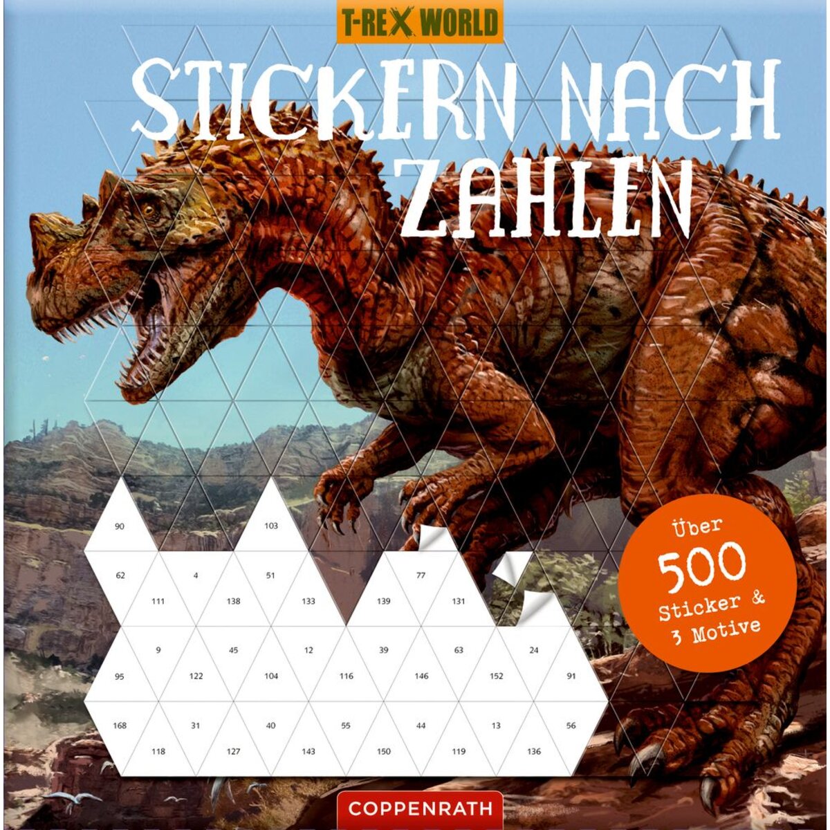 Coppenrath Verlag Stickern nach Zahlen - T-Rex World
