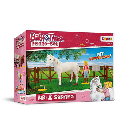 Craze Spielfiguren Set Bibi und Tina, Pflege Set mit Bibi und Sabrina