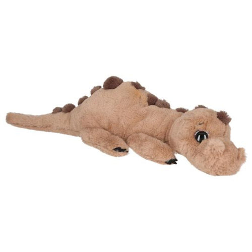 Depesche Dino World Dinosaurier weicher brauner Plüsch-Stegosaurus 50 cm
