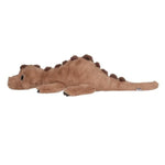 Depesche Dino World Dinosaurier weicher brauner Plüsch-Stegosaurus 50 cm