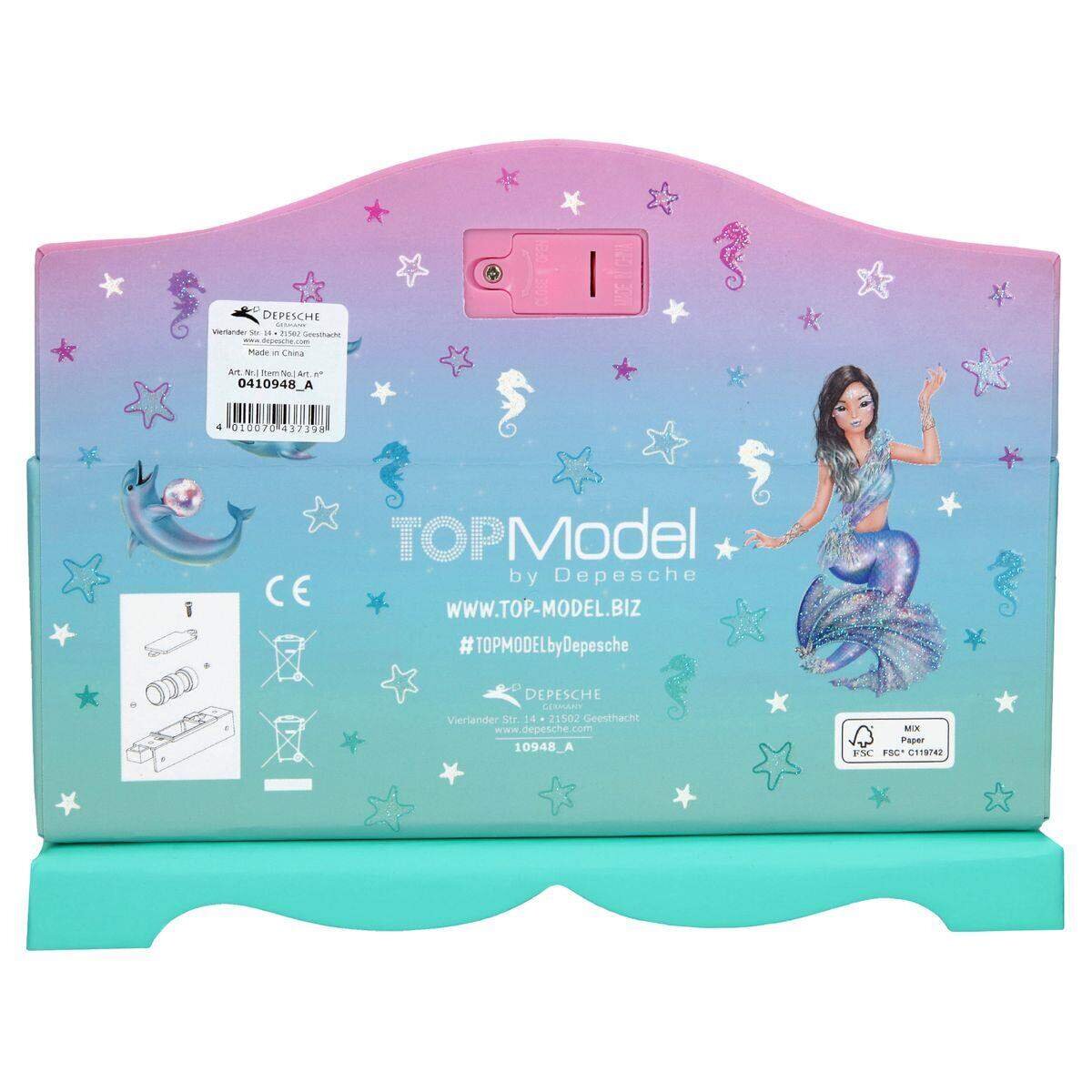 Depesche Fantasy Model Schmuckschatulle mit Licht The Ocean is my Love